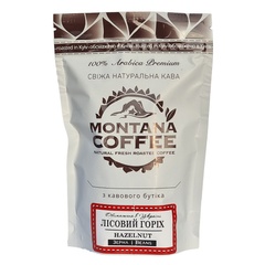 Кофе в зернах Montana Hazelnut 100г, пач